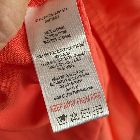 JASON WU Tiered Orange Maxi Dress, Size S, Excellent condition! - Picture 5 of 7